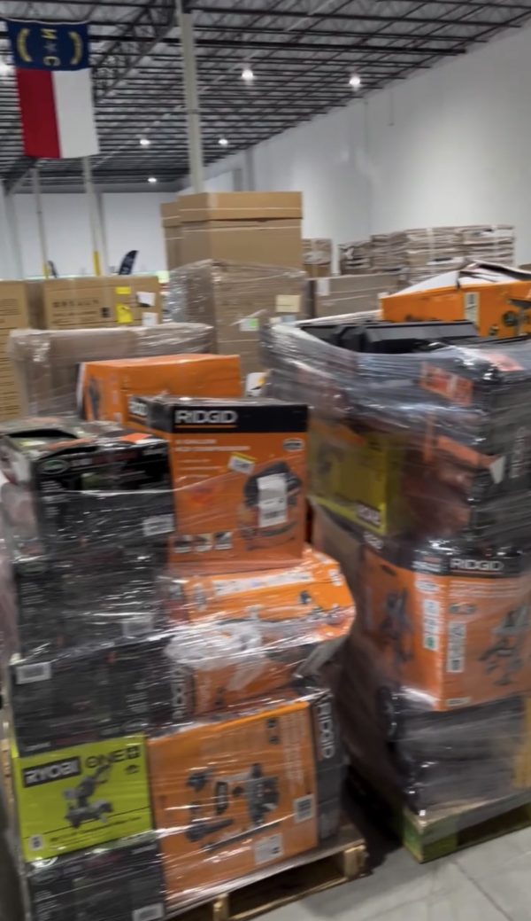 Wholesale Tools & Outdoor Equipment Liquidation Pallets