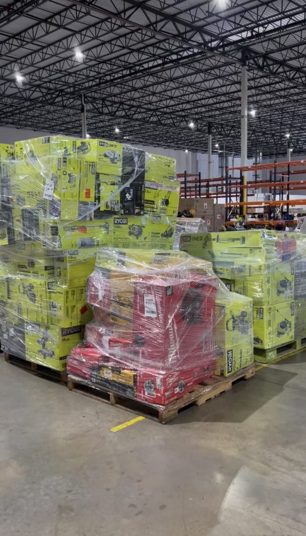 Wholesale Tools & Outdoor Equipment Liquidation Pallets