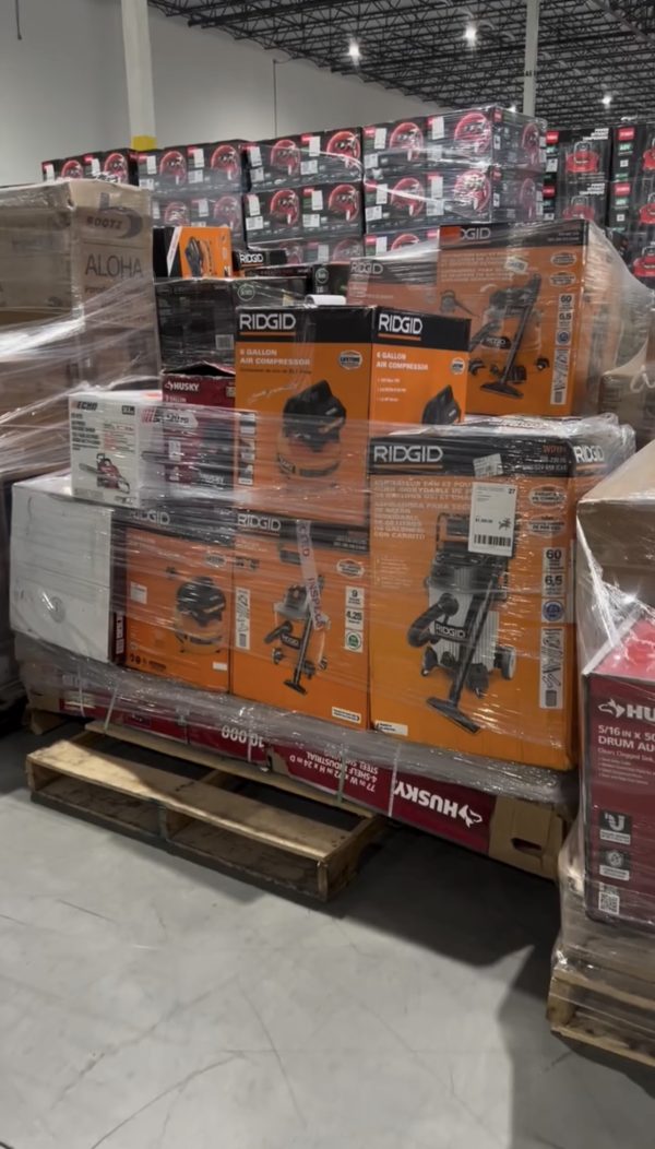 Wholesale Tools & Outdoor Equipment Liquidation Pallets