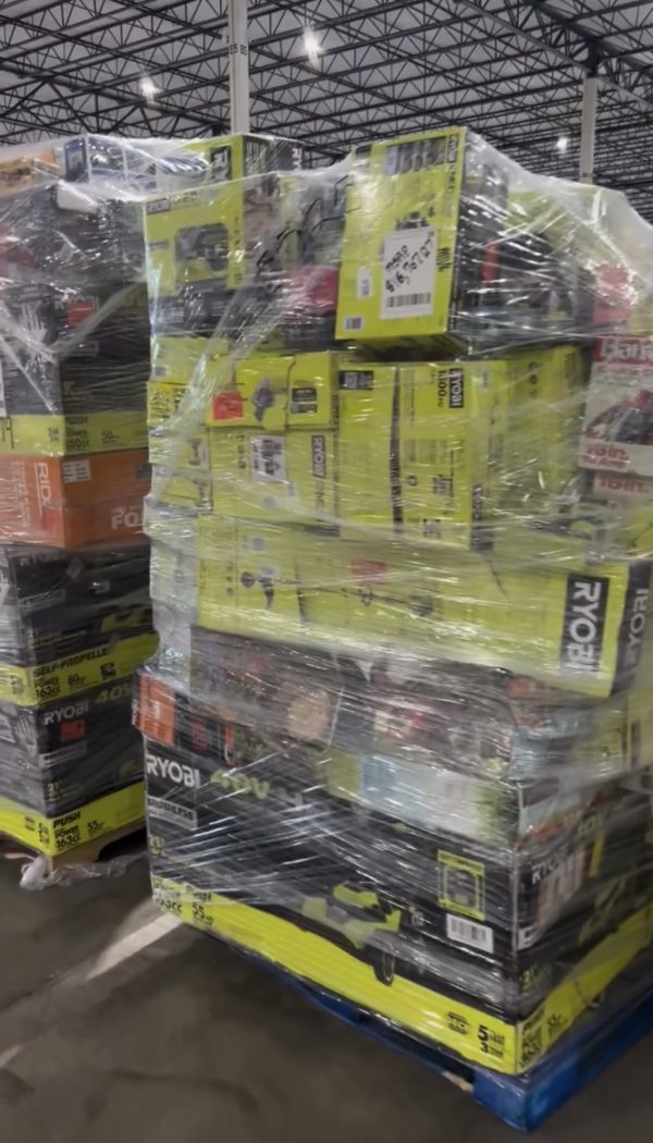 Wholesale Tools & Outdoor Equipment Liquidation Pallets