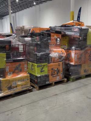 Wholesale Tools & Outdoor Equipment Liquidation Pallets