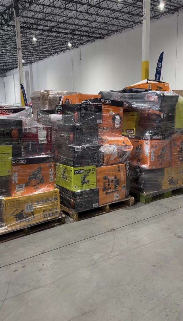 Wholesale Tools & Outdoor Equipment Liquidation Pallets
