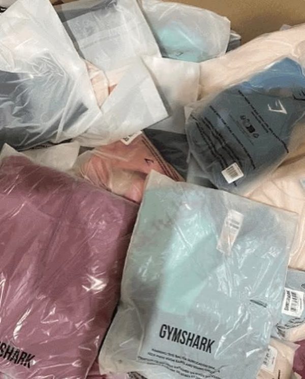 Wholesale Gymshark Clothing & Athletic Apparel Pallet